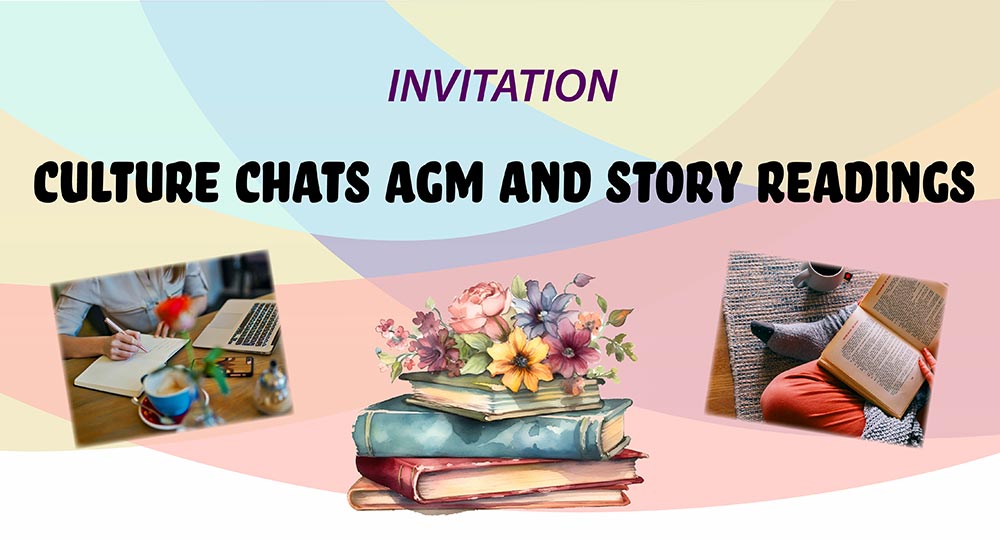 Culture Chats AGM and Story Readings - Nov. 9, 2024