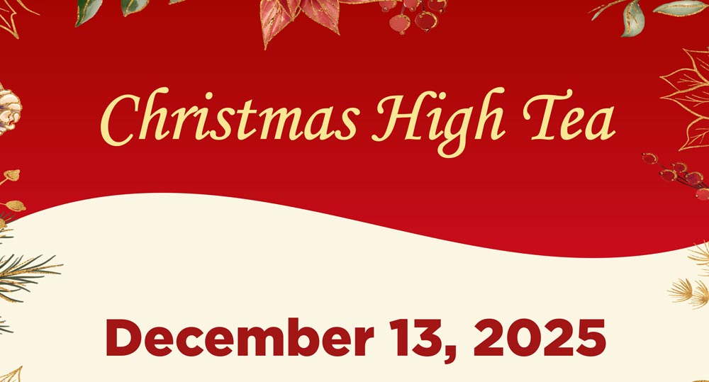 Christmas High Tea Event December 13, 2025