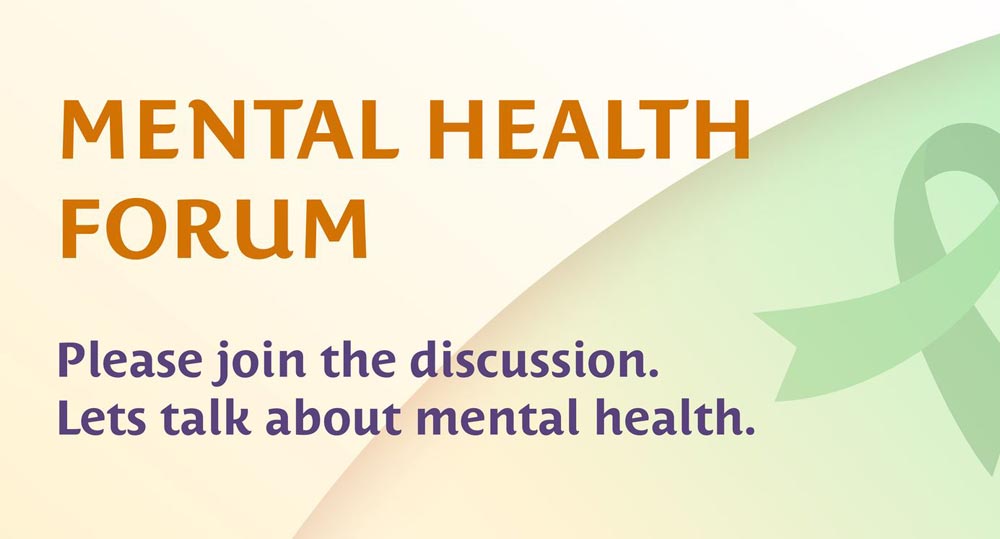 Mental Health Forum Saturday September 6, 2025